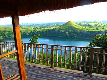 Kyaninga Lodge: Private Veranda Kyaninga Lodge: Private Veranda