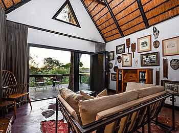 Sabi Sabi Selati Camp: Blick aus der Honeymoon Suite Sabi Sabi Selati Camp: Blick aus der Honeymoon Suite