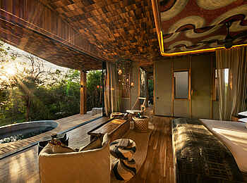 andBeyond Grumeti Serengeti River Lodge: Die Familiensuite andBeyond Grumeti Serengeti River Lodge: Die Familiensuite