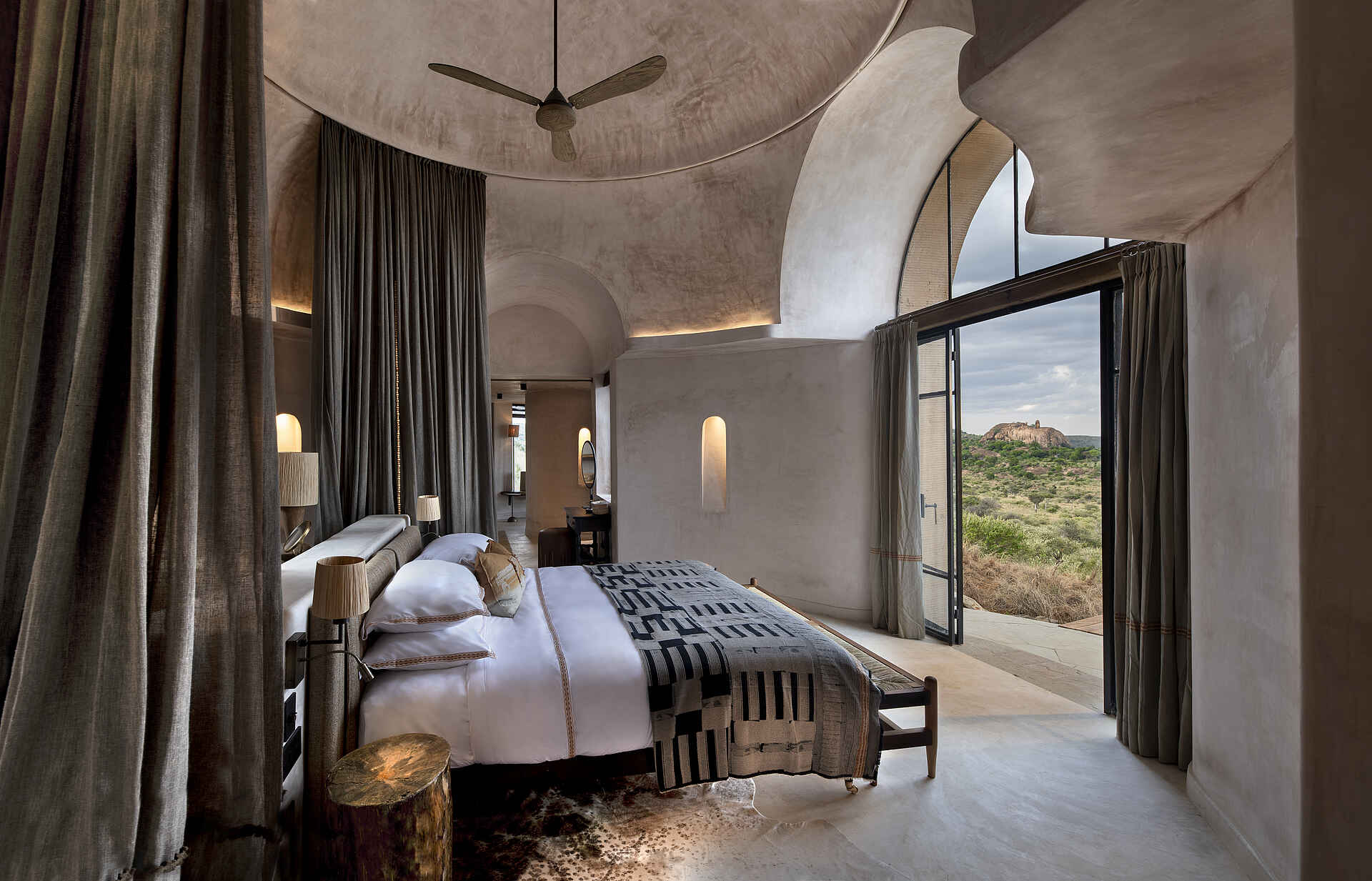 andBeyond Suyian Lodge: Das Schlafzimmer einer Suite