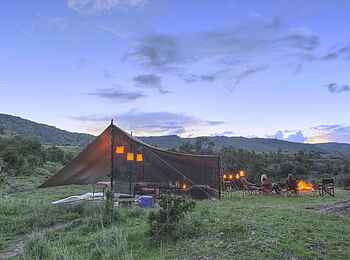 Borana Lodge: Eine Nacht im Fly-Camp Borana Lodge: Eine Nacht im Fly-Camp