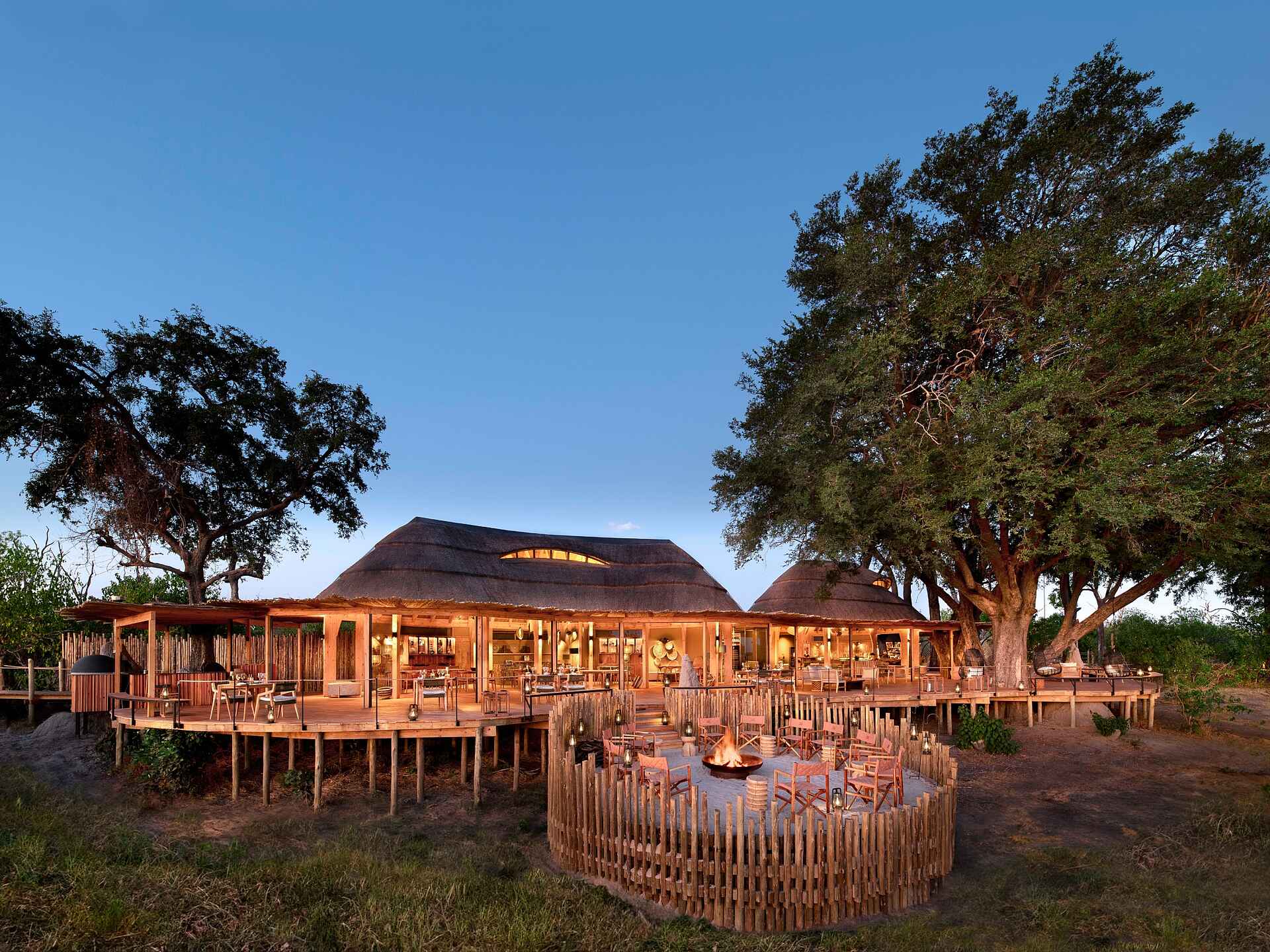 Camp Tawana: Blick auf das Camp