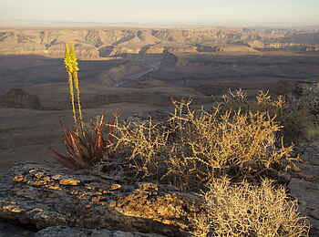 Fish River Lodge: Panoramablick über den Fish River Canyon