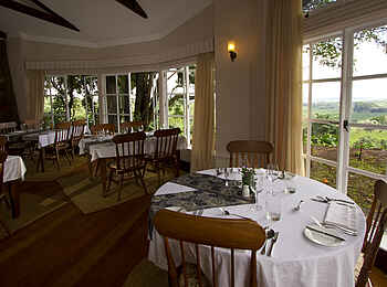 Gibbs Farm: Essen mit Aussicht