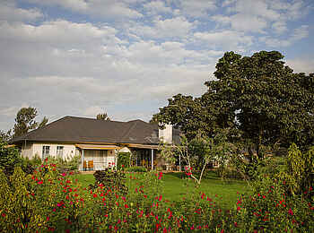 Katambuga House: Der Zentralbereich Katambuga House: Der Zentralbereich