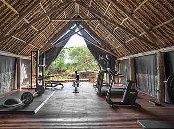 Laba Jongomero Camp: Fitnessbereich