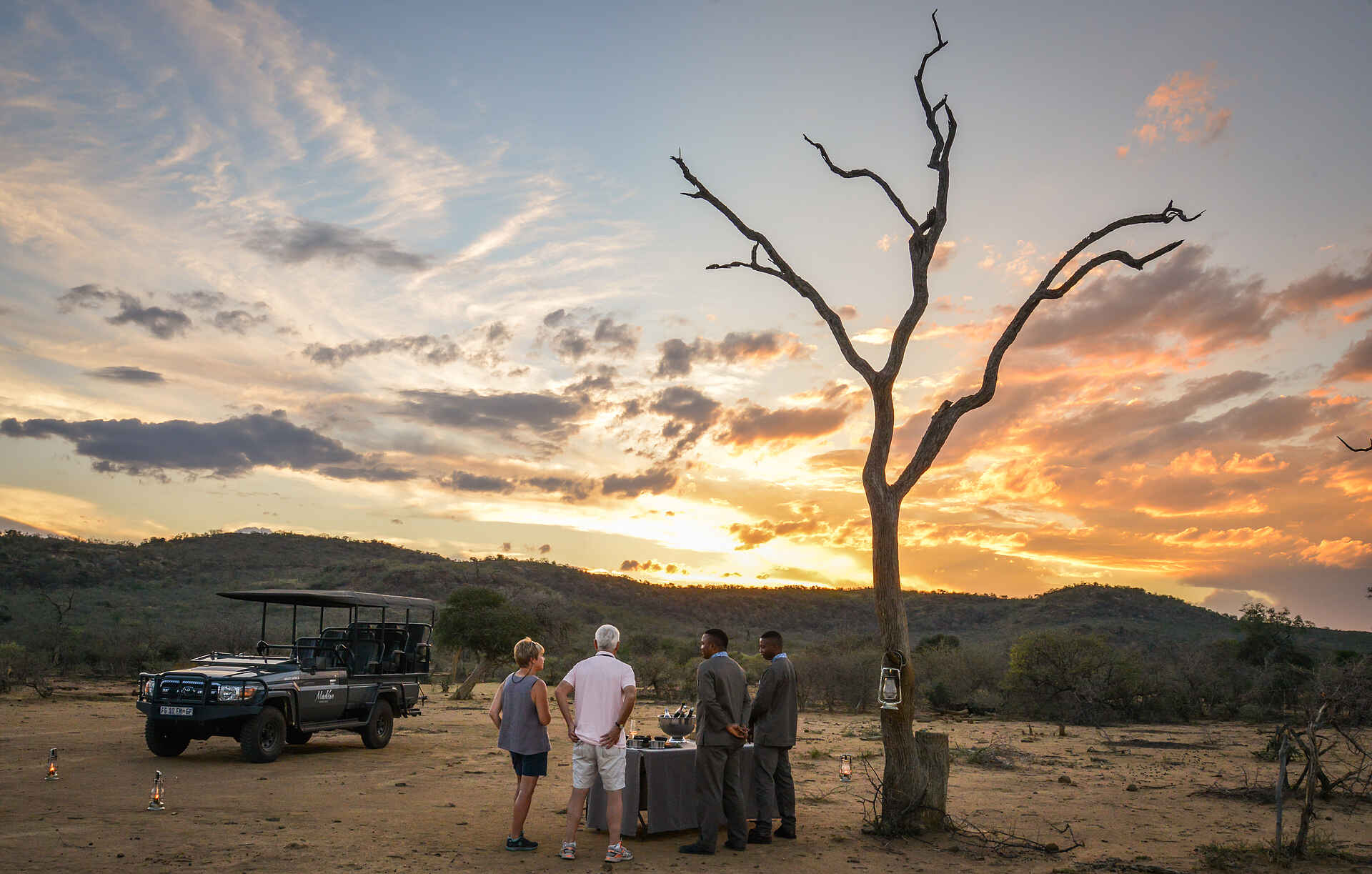 Madikwe Safari Lodge Dithaba: Sundowner
