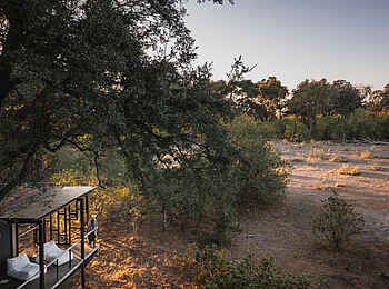 Qorokwe Camp: Standard Room Terrasse