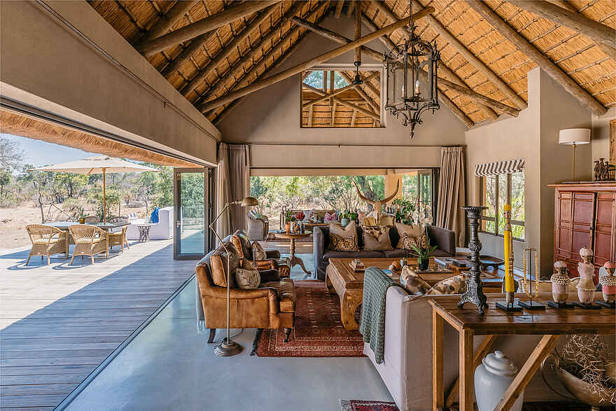 Siviti Timbavati Plains Lodge: Der Zentralbereich Siviti Timbavati Plains Lodge: Der Zentralbereich