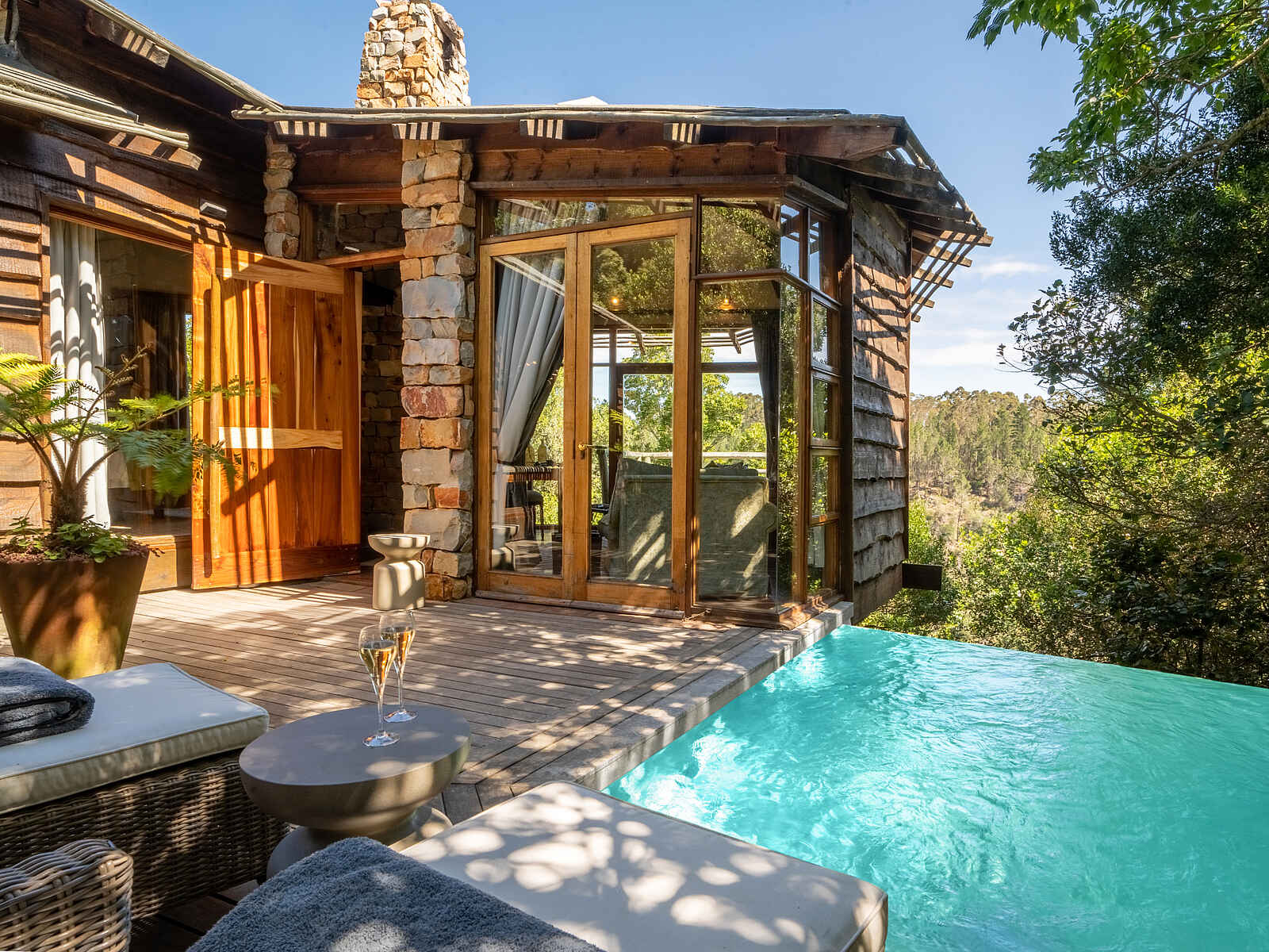 Tsala Treetop Lodge: am Pool Tsala Treetop Lodge: am Pool