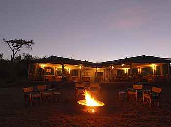 Kicheche Valley Camp: Das Camp am Abend Kicheche Valley Camp: Das Camp am Abend