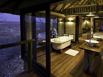 Little Ongava: Gästesuite mit Bad Little Ongava: Gästesuite mit Bad