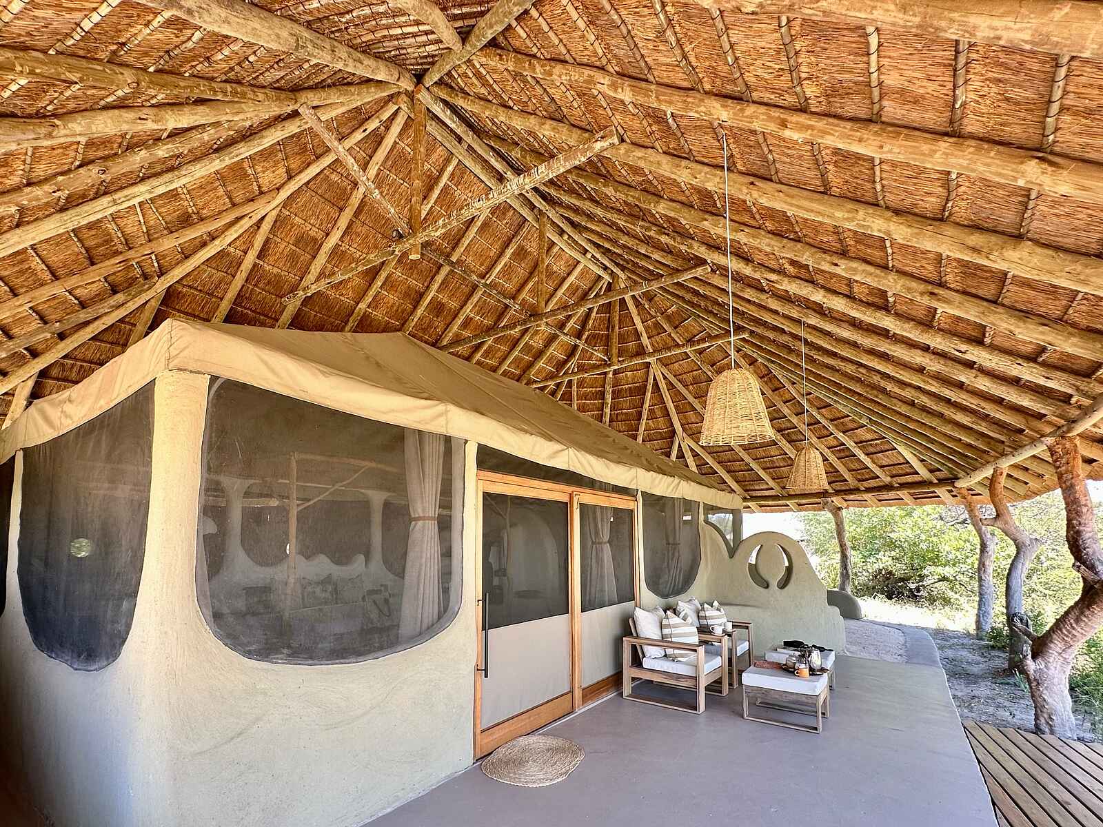 Moela Safari Lodge: Gästezelt Moela Safari Lodge: Gästezelt