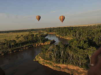 Ngare Serian Camp: Ballonfahrt