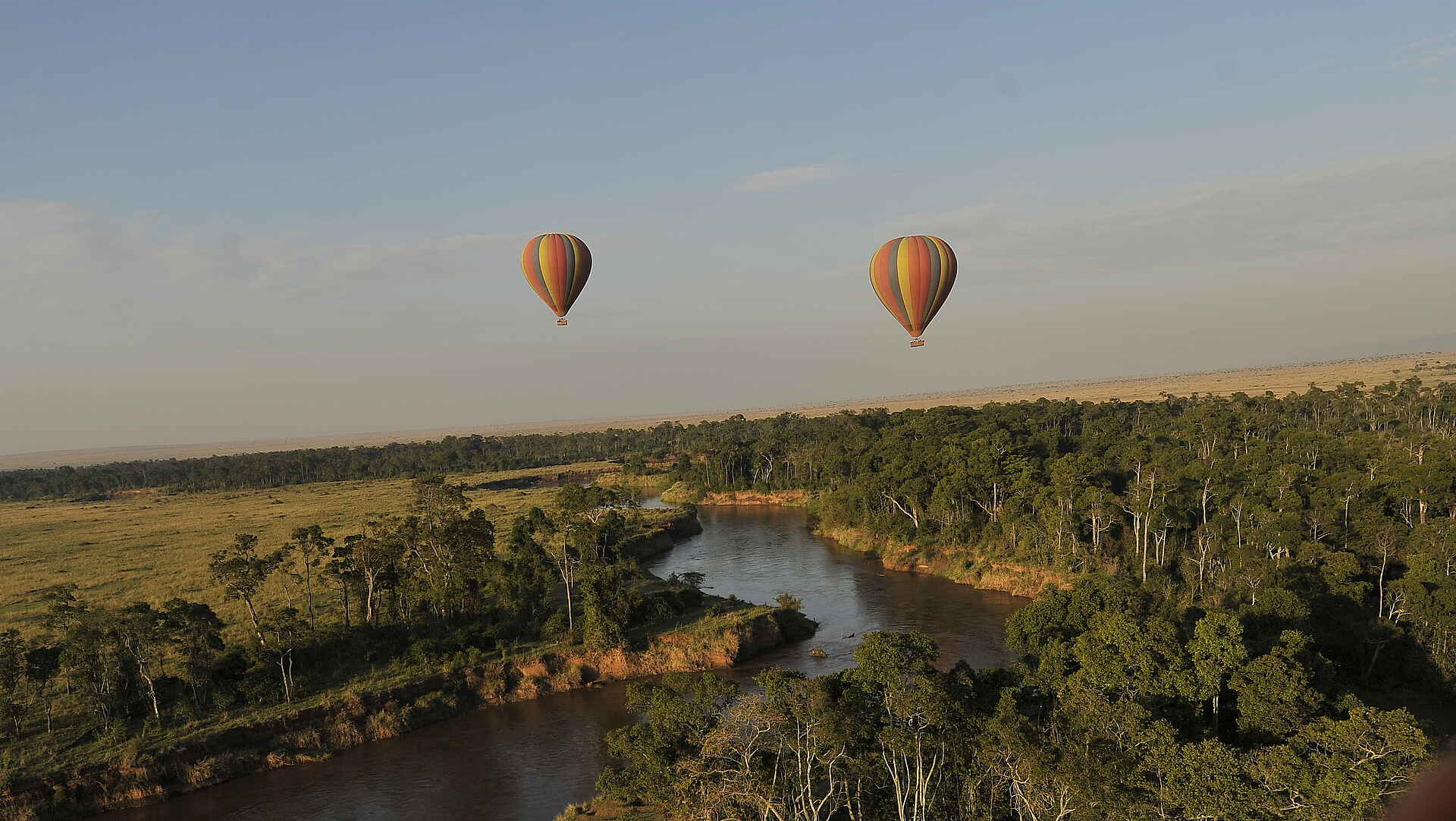 Ngare Serian Camp: Ballonfahrt