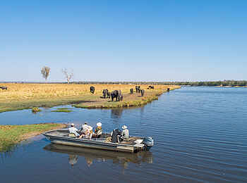 Chobe Savanna Lodge: Bootsfahrt