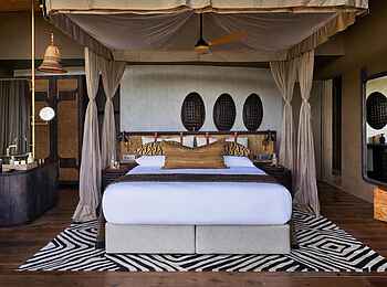 Bupenyu Lodge: Luxury Villa Bett
