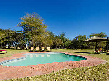 Chobe Savanna Lodge: Der Pool