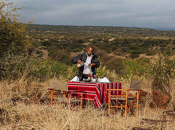 Elephant Gorge Camp: Mittagspause