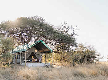 Luiana Plains Expedition Camp: Zelt in der Landschaft