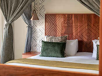 Shongwe Oasis Lodge: Deluxe Double Room Doppelbett