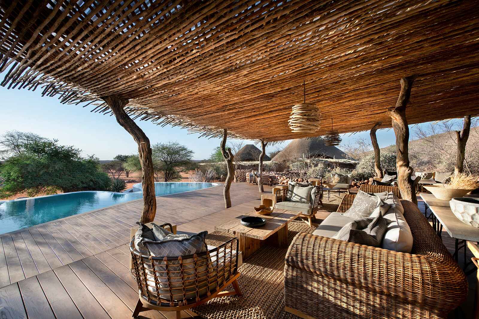 The Motse Tswalu: Pooldeck The Motse Tswalu: Pooldeck