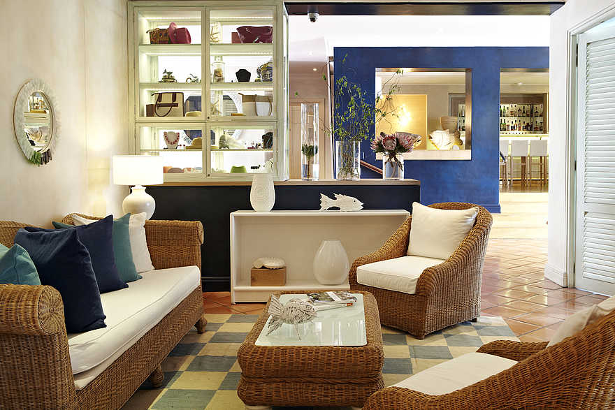 The Plettenberg: Gemütliche Lounge neben Boutique des Hotels The Plettenberg: Gemütliche Lounge neben Boutique des Hotels