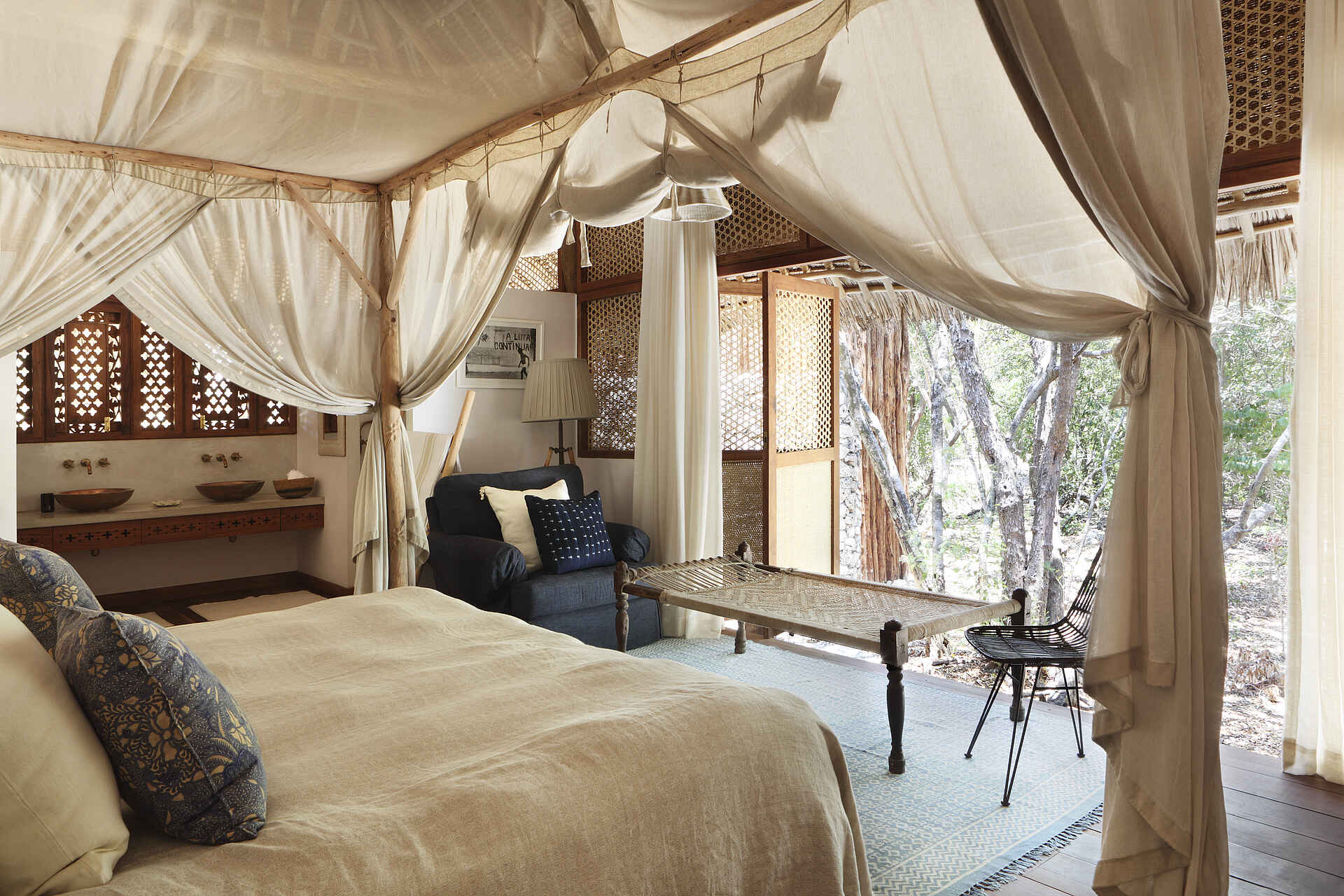 Vamizi Island: Tartaruga Suite mit Waldblick