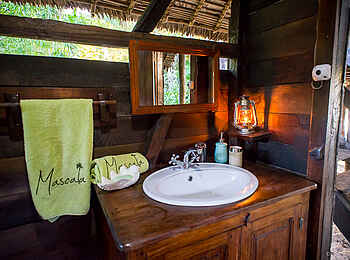 Masoala Forest Lodge: Waschbecken Masoala Forest Lodge: Waschbecken