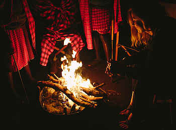 Sentinel Mara Camp: Feuerstelle