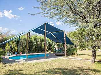 Boteto River Camp: Der Pool