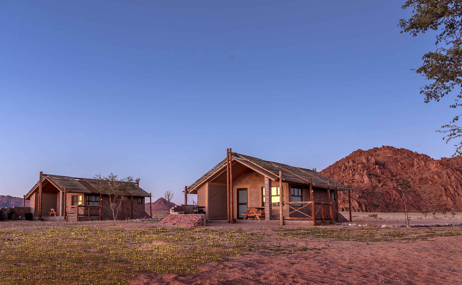 Desert Camp: Gäste Bungalows