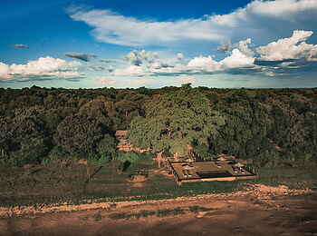 Shawa Luangwa Camp: Luftbild