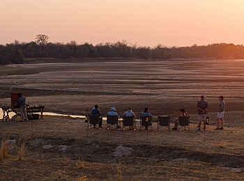Kulandila Camp: Sundowner Kulandila Camp: Sundowner