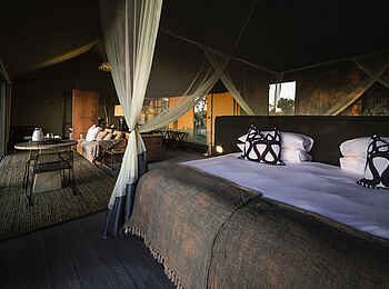 Linkwasha Camp: Schlafzimmer Linkwasha Camp: Schlafzimmer