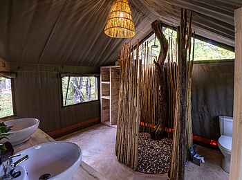 Mma Tsebe Tented Camp: Badezimmer Mma Tsebe Tented Camp: Badezimmer
