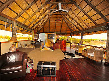 Nehimba Lodge: Ausblick von den Lounges aus Nehimba Lodge: Ausblick von den Lounges aus