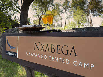 Nxabega Okavango Tented Camp: Willkommen im Camp
