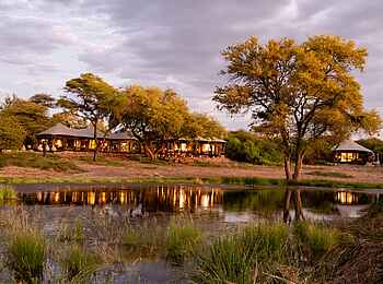 Onguma Tented Camp: Blick auf das Camp