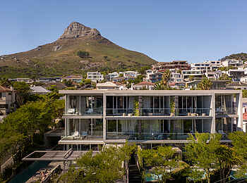 POD Camps Bay Boutique Hotel: Außenansicht Hotel