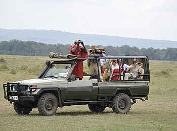 Serian's Nkorombo Mobile Camp: Game Drive