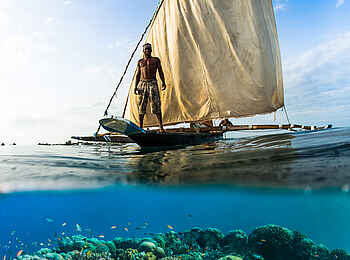 The Manta Resort: Ngalawa und Korallen The Manta Resort: Ngalawa und Korallen