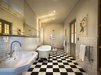 Babylonstoren: Modernes Badezimmer