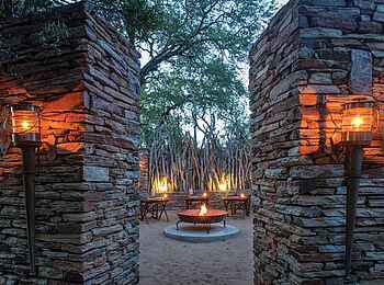 King's Camp - Waterbuck Private Camp: Die Boma King's Camp - Waterbuck Private Camp: Die Boma