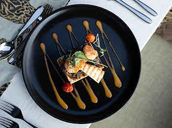 Albida - Victoria Falls Lodge: Dinner