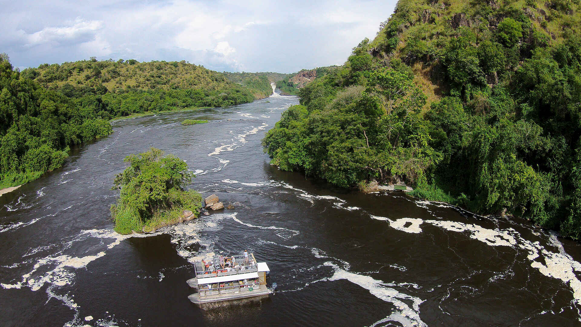 Baker's Lodge, Murchison Falls National Park, Victoria Nile, Bootsausflug, Bootsfahrt, Nil, afrikarma, afrikarma Safaris, afrikarma Safaris - Wildnis. Hautnah., afrikarma.de