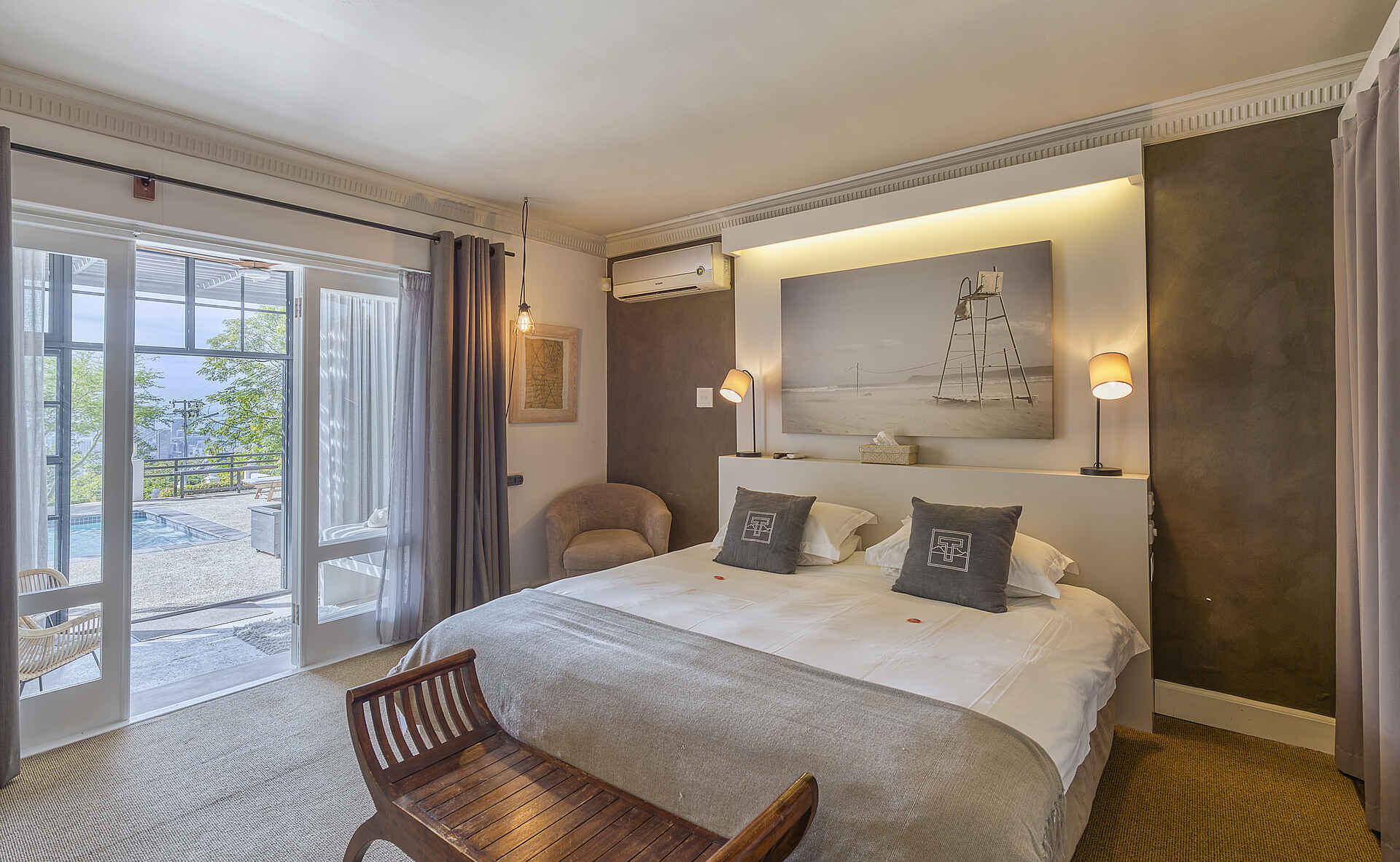 De Tafelberg Guesthouse: Das Luxury Pool Zimmer