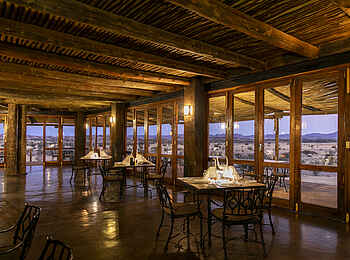 Doro Nawas Camp: Im Restaurant