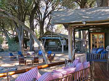 Kujwana Camp: Camp-Anlage