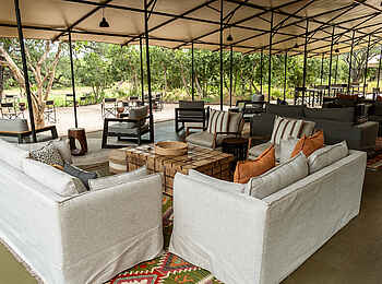Mababe Tented Camp: Lounge